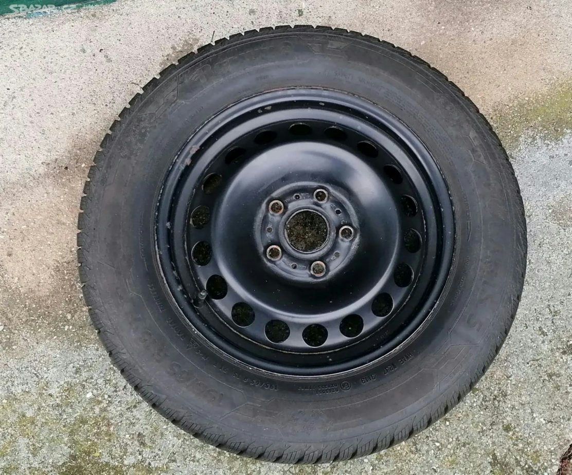 Sada kol 6Jx15H2 ET43 se zimním pneu 195