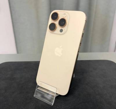 iPhone 16 Pro 128GB desert titan, 94% baterie, rok záruka