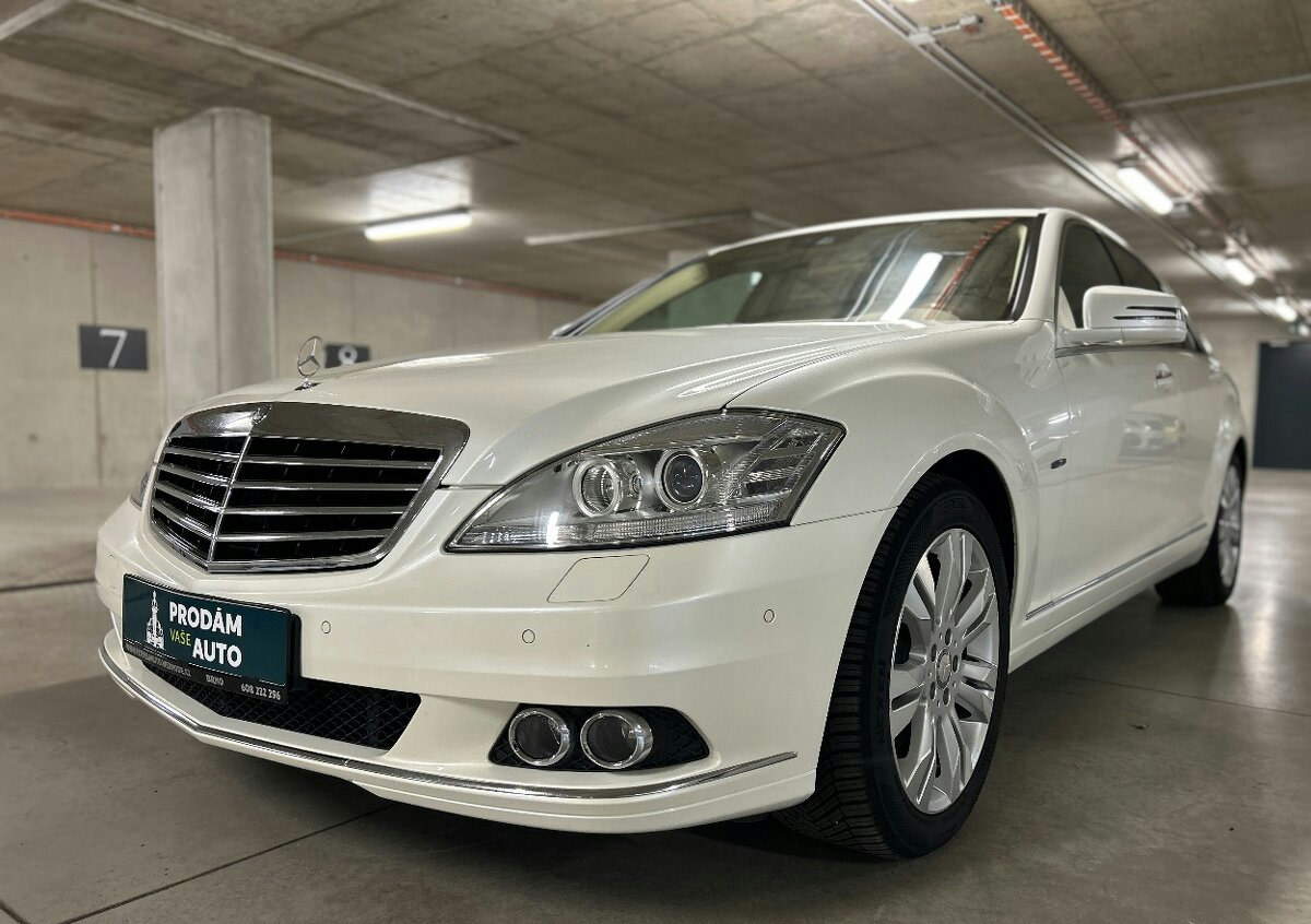 Mercedes-Benz Třídy S 350 CDi 4Matic raritní stav