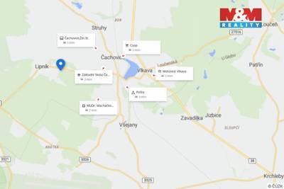 Prodej pozemku k bydlení v Lipníku u Mladé Boleslavi