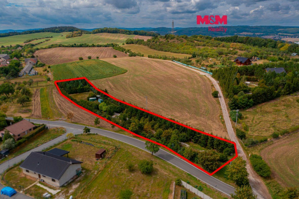 Prodej pozemku k bydlení, 4059 m², Tmaň