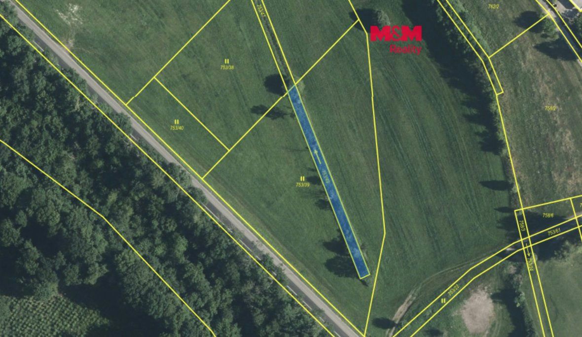 Prodej louky, 5324 m², Domousnice