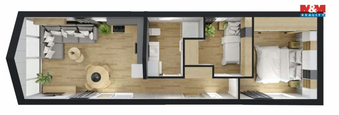 Prodej rodinného domu ELBA s pozemkem, 1000 m², Vítězná