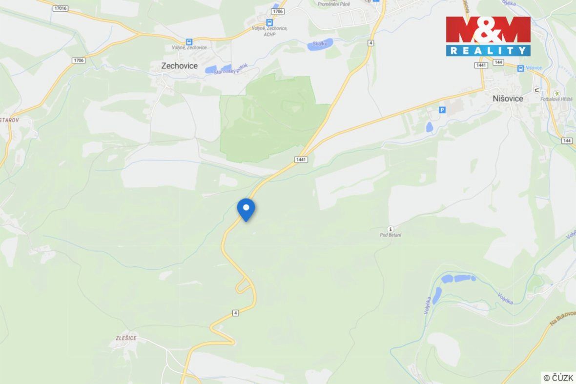 Prodej louky, 67803 m², Nišovice
