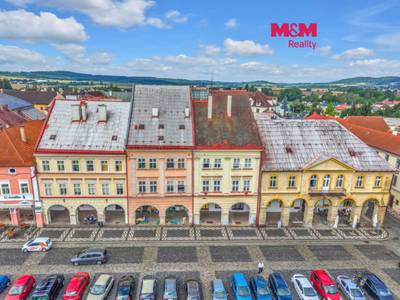 Prodej rodinného domu v Jičíně, ul. Valdštejnovo náměstí