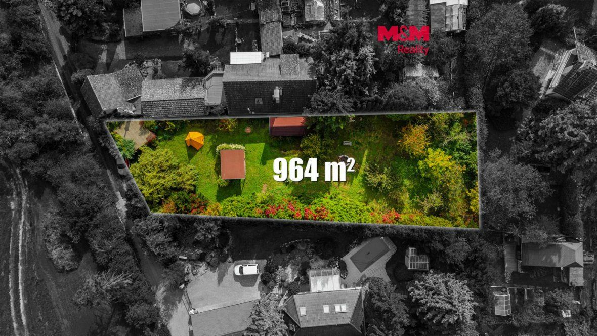 Poz. 964 m² k výst. rekr. objektu Litoměřice