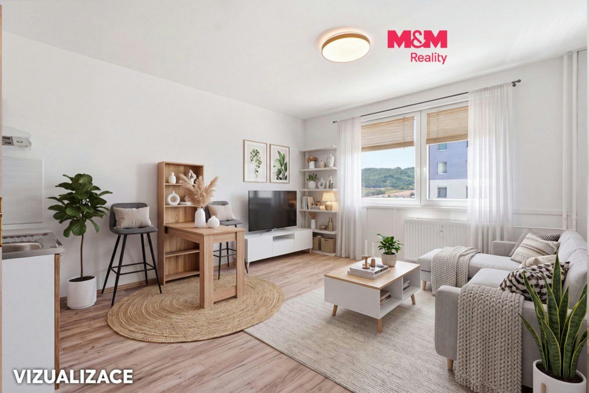 Prodej bytu 1+1, 39 m², Děčín, ul. Čsl. partyzánů