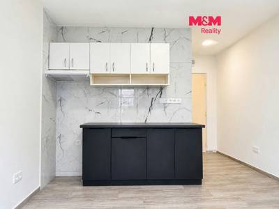 Pronájem bytu 1+kk, 19 m², Jirkov, ul. Studentská