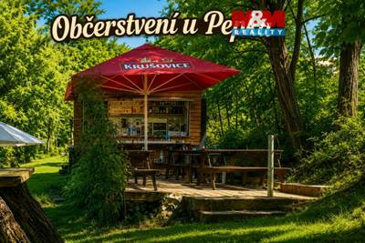 Prodej pozemku se stánkem občerstvení, pozemek 804 m², Kácov