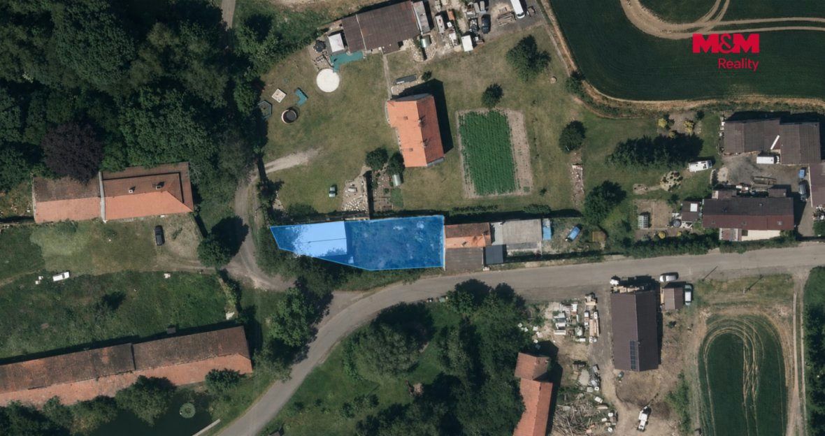 Prodej stavebního pozemku, 413 m², Milošice u Žatce