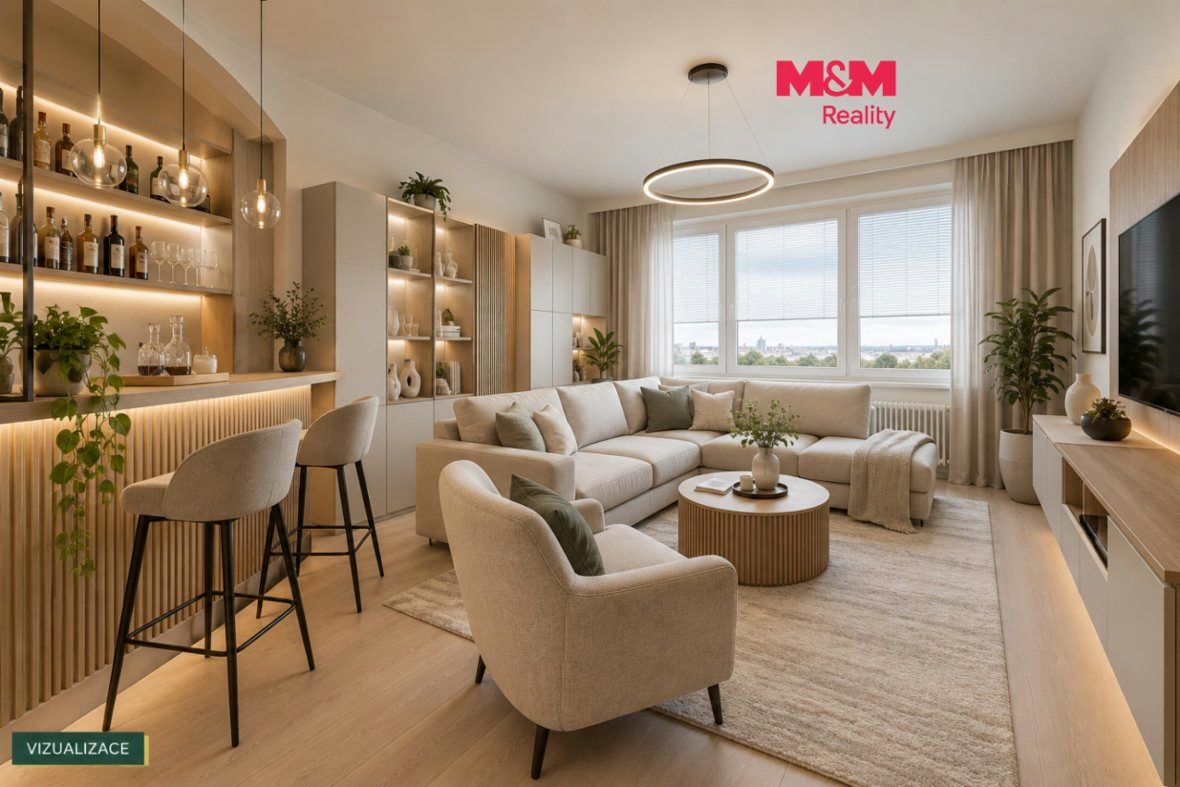 Prodej bytu 3+1, 68 m², Ostrava, ul. Sládkova