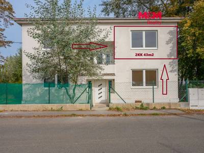 Pronájem bytu 2+kk, 43 m², Neratovice, ul. Jedová