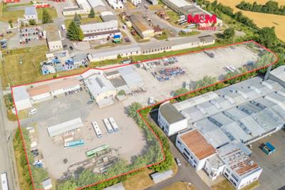 Pronájem provozní plochy, 7196 m², Přeštice