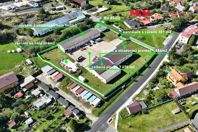 Obch. objekt 1.381 m², Zbraslavice