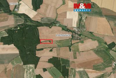 Prodej louky, 6482 m², Lochousice