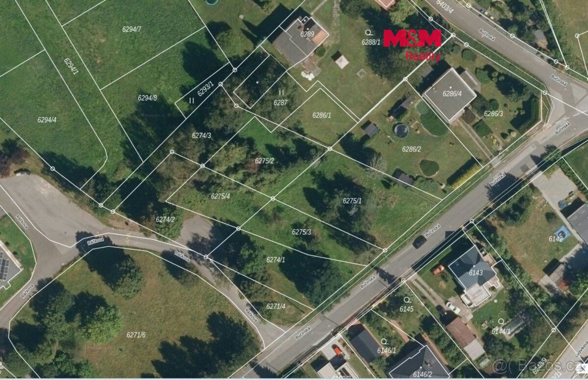 Prodej pozemku k bydlení, 3533 m², Petřvald