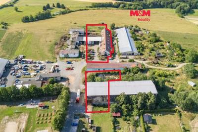 Prodej provozní plochy, 7125 m², Obora