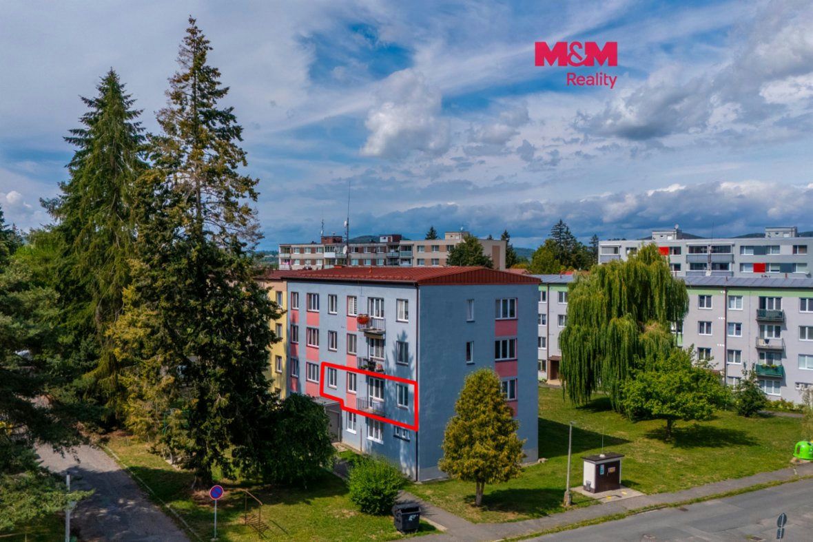 Prodej bytu 3+1, 59.52 m², Nýrsko, ul. Sídliště I