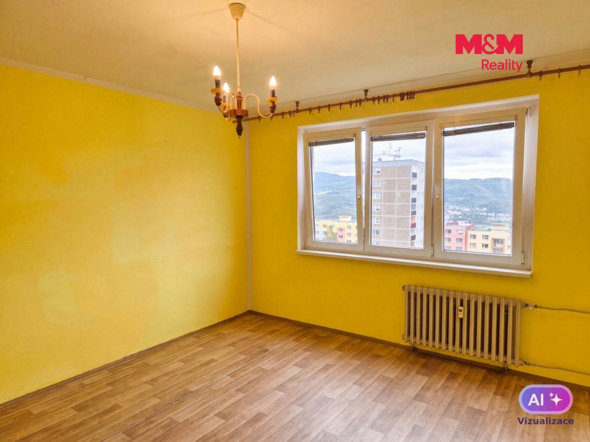Pronájem bytu 2+kk, 42 m², Ústí nad Labem, ulice Ježkova
