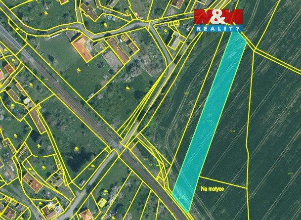 Prodej pole, 3418 m², Ždírec