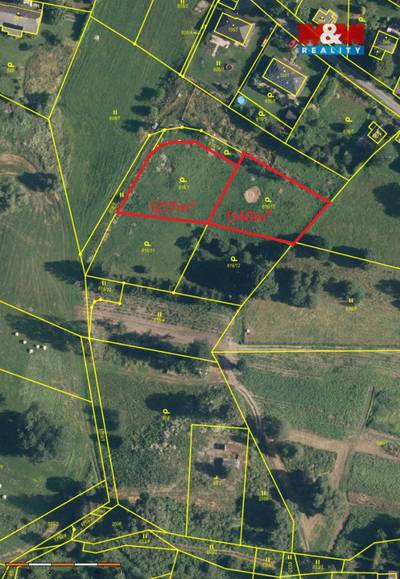 Prodej pozemku k bydlení, 1217 m², Karlovice