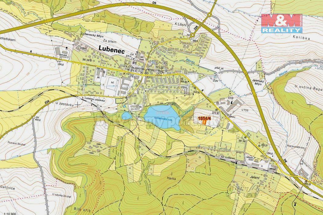 Prodej pozemku k bydlení, 763 m², Lubenec