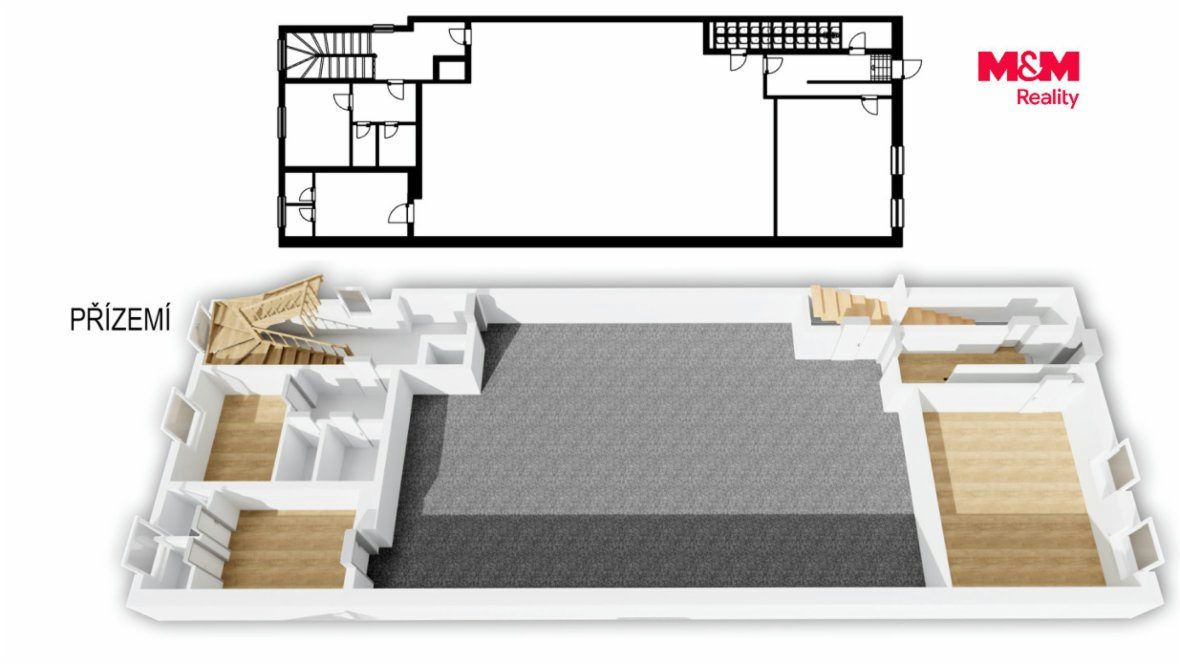 Pronájem obchod a služby, 263 m², Svitavy, ul. náměstí Míru
