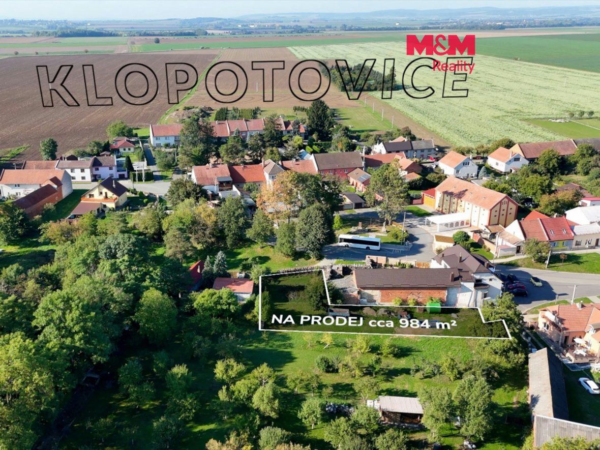 Prodej pozemku k bydlení v Klopotovicích