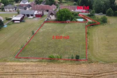 Prodej pozemku k bydlení, 2810 m², Okrouhlice - Chlístov