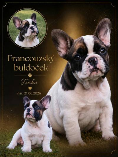 Francouzský buldoček s PP (FCI)
