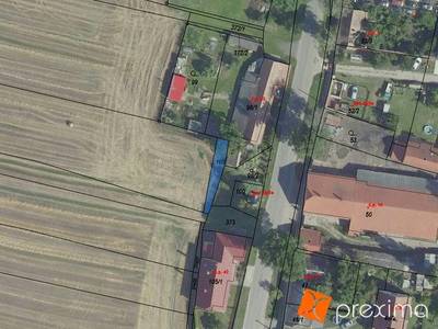 Prodej 1/12 pozemku 8 m2