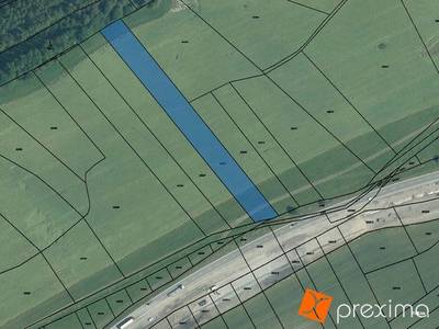 Prodej 1/3 pozemku 1725 m2