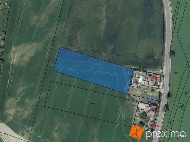 Prodej 1/3 pozemku 1238 m2