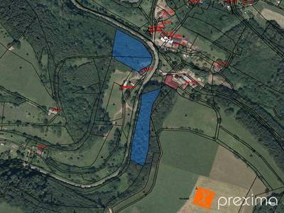 Prodej 1/60 pozemků 164 m2