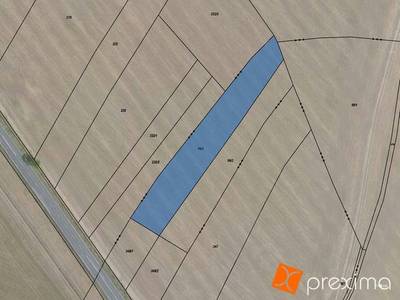 Prodej 1/3 pozemku 1001 m2