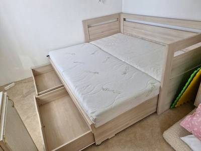 Rozkládací postel 90x200 cm – 2lůžka