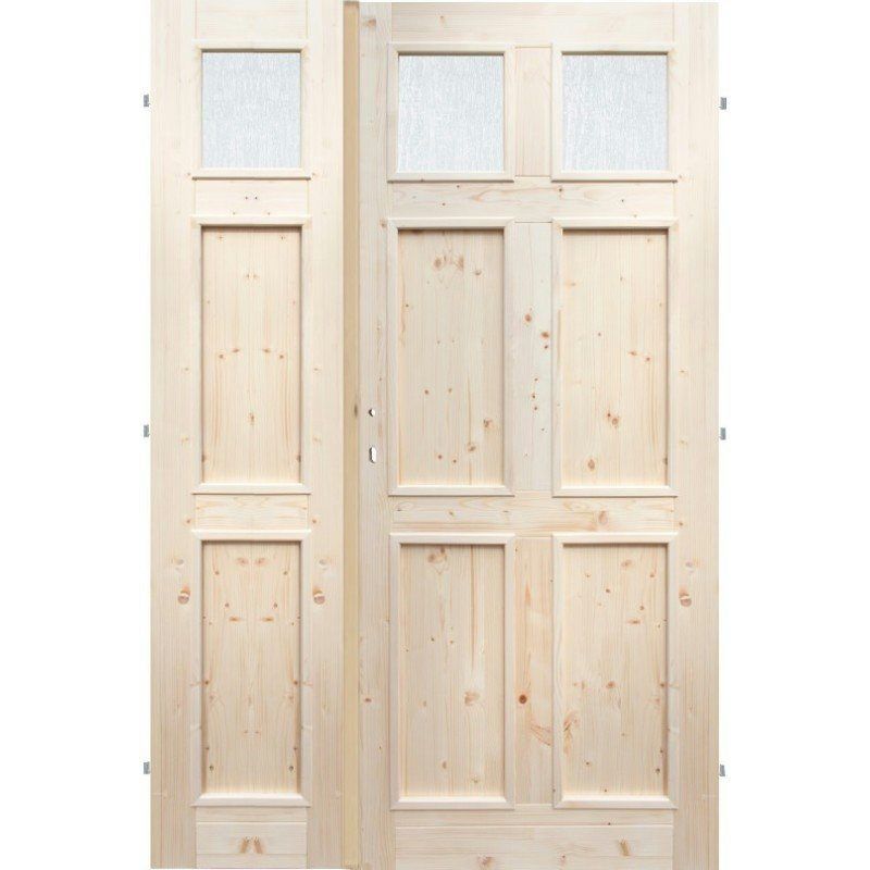 Dveře Labra I./I. dvoukřídlé 125cm