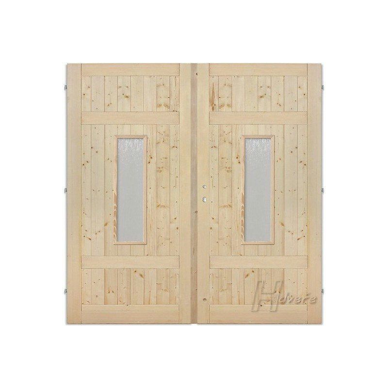 H dveře 180 cm KOMPLET dvoukřídlé CRETE