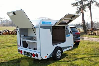 Minikaravan TMC 25.01, r.v. 2026, barva bílá, Nový