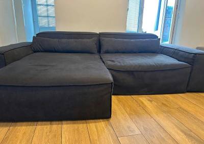 Velká sedačka s lenoškou DELIFE - Sirpio XL