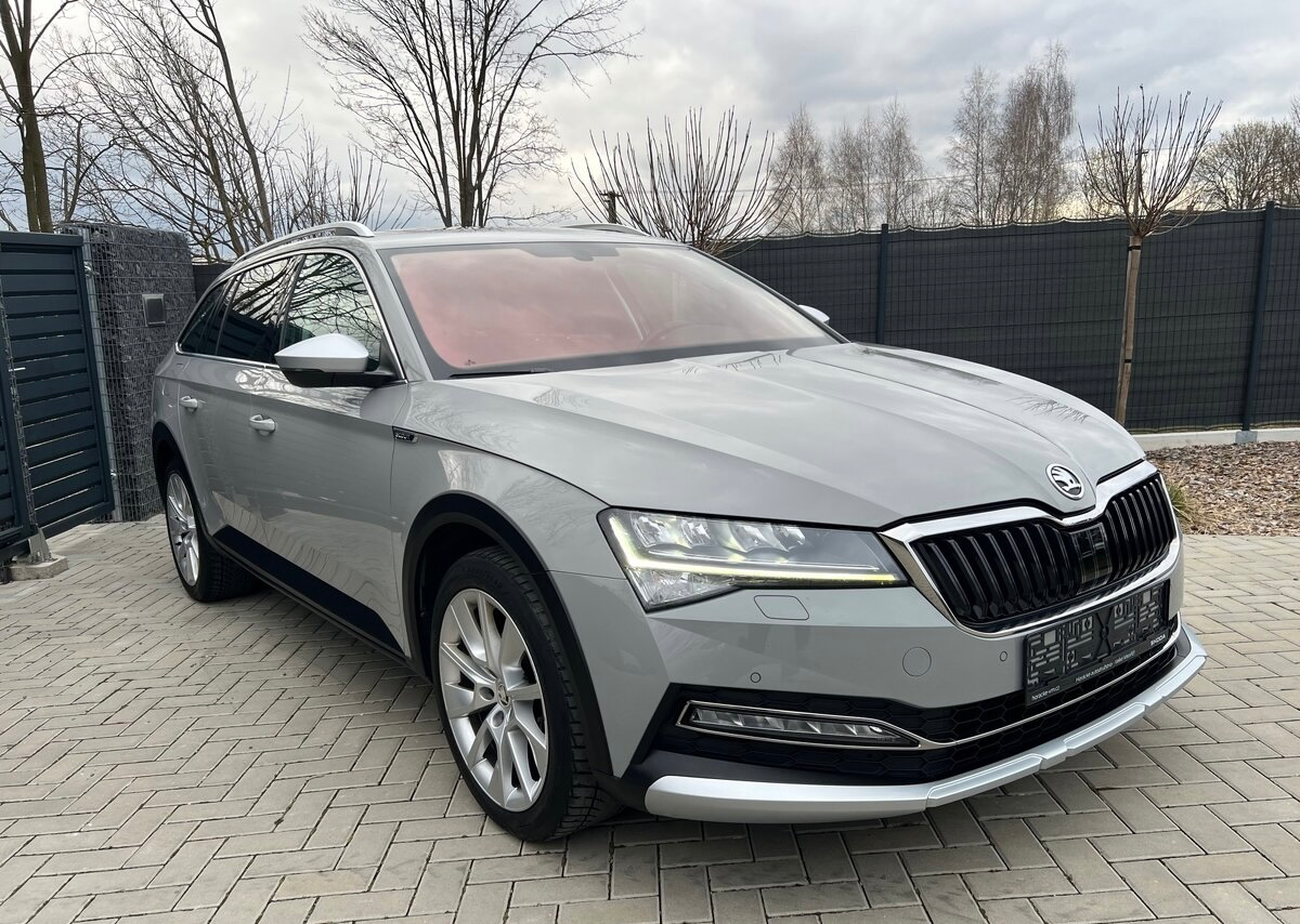Škoda Superb 3 SCOUT 2.0TDI 110kW DSG 2022 KAMERA TAŽNÉ ACC