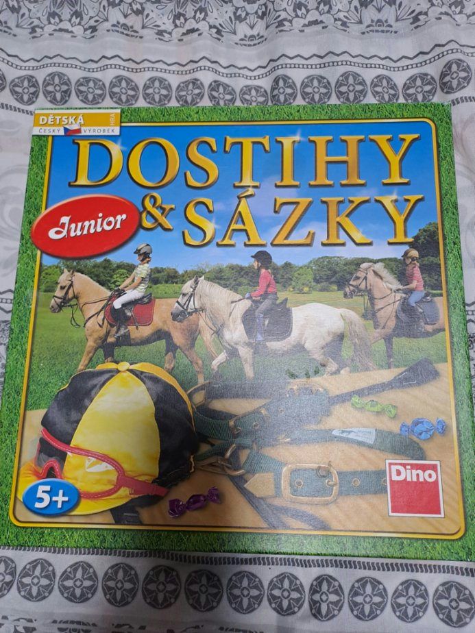Dětská společ. stolní hra Dostihy & SÁZK