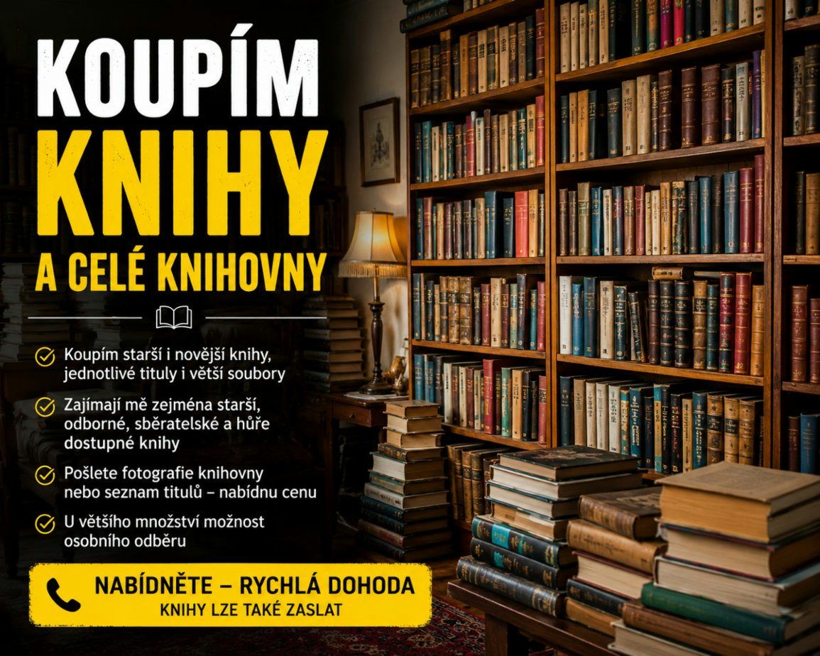 Koupím knihy, celé knihovny a pozůstalos