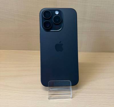 iPhone 15 Pro 256GB, černý Titan, eSIM (rok záruka)