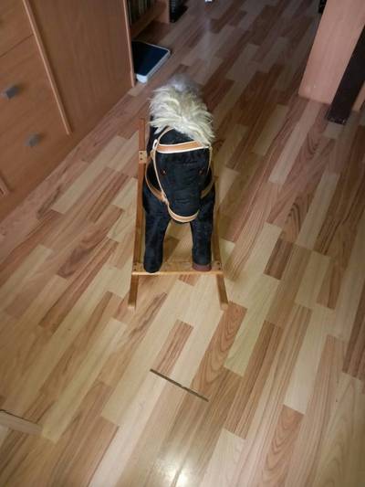 Nabízím k prodeji houpacího koníka tmavé