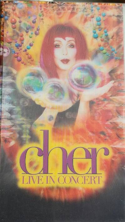 VIDEOKAZETA VHS - CHER / Live in Concert