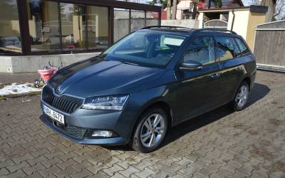 Fabia III combi 1.0TSI benzin 70kW prodej pronájem půjčení