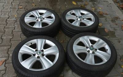 R17 ALU original Škoda Yeti Octavia Superb 5x112