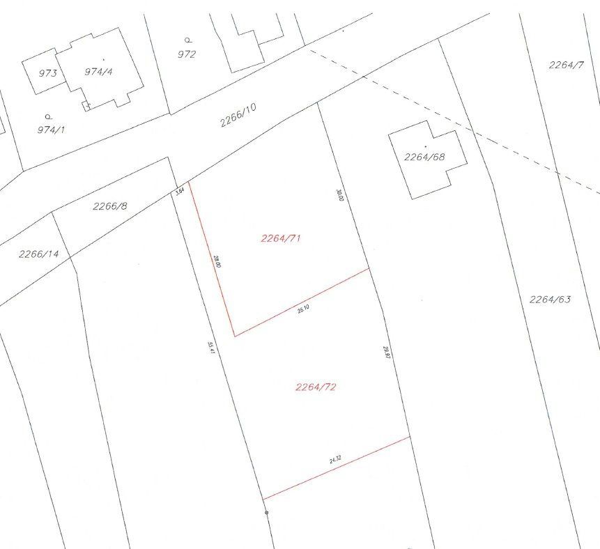 Stavební pozemek 922 m² (až 1 844 m²) | Praha - Lipence