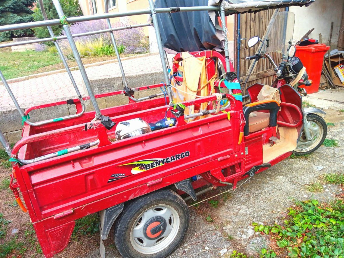 Pracovní elektro tříkolka